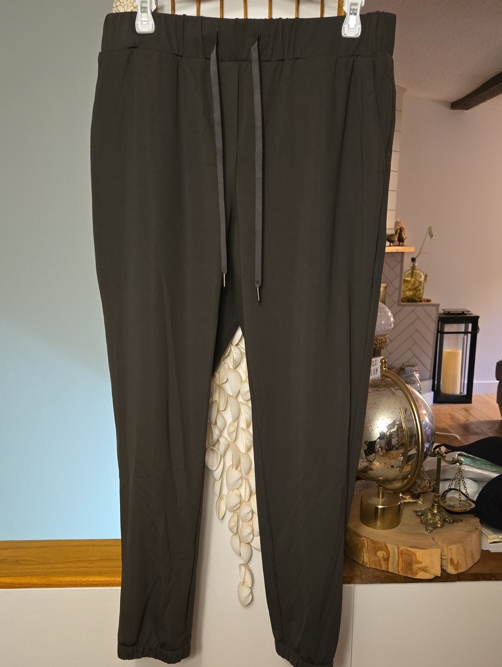 Camber & Grace - Olive Drawstring Jogger Pants